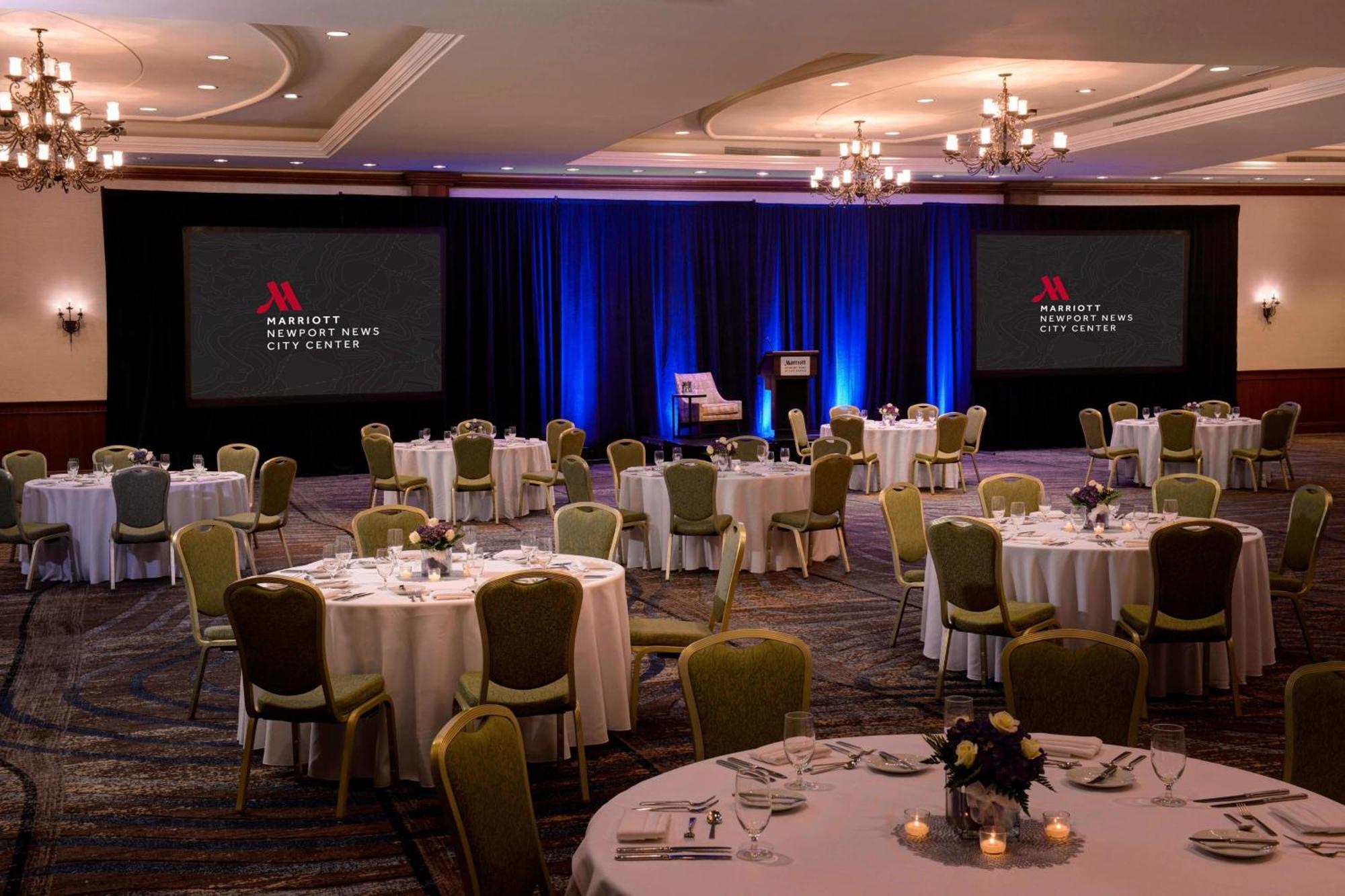 Newport News Marriott At City Center Exterior foto
